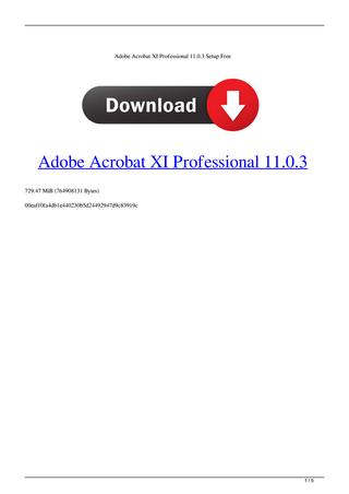 Adobe acrobat 10 free download full version